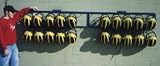Helmet Wall Rack