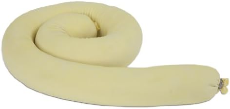 FiberLink Hazmat Yellow Sock 3" x 4' (Case of 4)