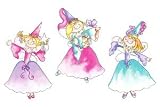 Wallies Princess Fairies Wallpaper Cut Outs wall paper appliques DECORATION border