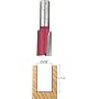 Freud 12-150 23/32-Inch Diameter by 1-1/4-Inch Double Flute Straight Router Bit with 1/2-Inch Shank