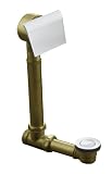 KOHLER K-7169-AF-G Clearflo 1-1/2-Inch Adjustable Pop-Up Drain, Brushed Chrome