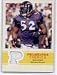 2009 Upper Deck Philadelphia Fabric #PFRL Ray Lewis - Baltimore Ravens (Piece of Authentic Jersey)(Football Cards)