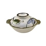 8 1/2' Japanese Earthen Casserole Pot