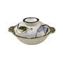8 1/2" Japanese Earthen Casserole Pot