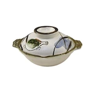 8 1 2 Japanese Earthen Casserole Pot by Khafuh Japan