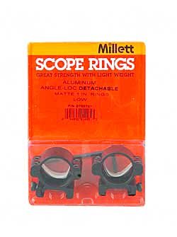 Millett Angle-Loc Detach Ring Black Aluminum