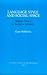 Book LANG STYLE AND SOC SPACE: Stylistic Choice in Suriname Javanese (Illinois Studies in Communication)
