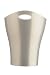 Kitchen & Housewares : Umbra Garbino Contemporary Bin - 9 Litres - Metallic Platinum