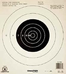 NRA Targets NRA Target 25Yd Slowfire