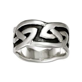 Kit Heath Thick Men's Celtic Ring