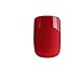 False Nails Bling Art French Fake Matte Red Squoval 24 Acrylic Medium Tips Glue