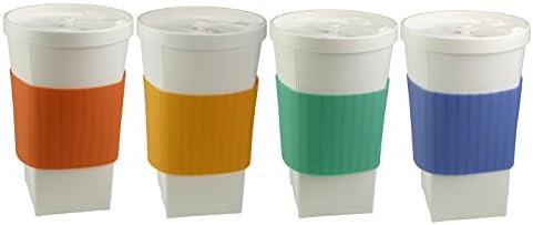 FoFoCup Collapsible Travel To-Go Tumbler Cup - lightweight, reusable, foldable, 16 oz