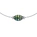 Handcrafted Mood Bead Stardust Rondelle Choker Necklace