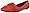 Miz Mooz Women's April Flat,Red,36 EU/6 M US