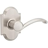 Kwikset Austin Right-Handed Half-Dummy Lever in Satin Nickel