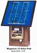 Parmak Magnum 12 Solar Pak Low Impedance 12 Volt Battery Operated 30 Mile Range Electric Fence Charger #MAG12SP