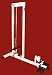 Low Row Machine with Swivel Pulley System