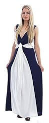 Grecian Illusion Two-Toned Evening Dress/Prom Dress/Wedding Dress/Maxi Dress 