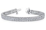 Endless Dreams Princess Cut Tennis Bracelet thumbnail