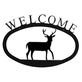  Deer Welcome Sign LG