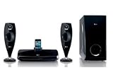 LG - HT33S - Home Cinéma 2.1 - HDMI 1080p - Lecteur DVD / DivX / MP3 / CD / WMA / JPEG / USB - Tuner FM - 300 W
