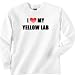 I Love My Yellow Lab Sweatshirt