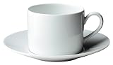 Royal Worcester Classic White Set of 4 Teacup and Saucers
