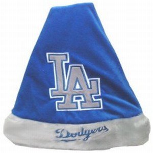 Los Angeles Dodgers Santa Hat