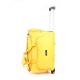 Bleu Convenient Yellow Travel Bag with Trolley (Medium - 23 (L) X 11(B) Inches RS.1199.00 (60.00% Off) - Amazon