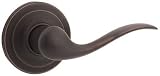 Kwikset #488TNL LH 11P CP Vene Bronze Large Dummy Lever
