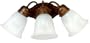 Yosemite Home Decor JH053-3DB 17-Inch 3-Light Bathroom Vanity, Dark Brown