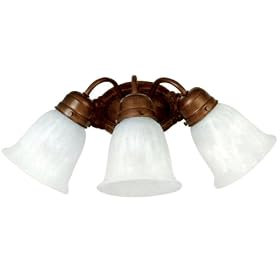 Yosemite Home Decor JH053-3DB 17-Inch 3-Light Bathroom Vanity, Dark Brown by Yosemite Home Decor
