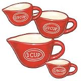 Santa's Bake Shop Measuring Cups (Set of 4) by Boston Warehouse