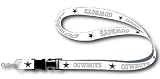 Dallas Cowboys Deluxe Breakaway Lanyard (Silver)
