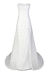 Plus Size A-line Chiffon Floor Length Sweetheart Long Sleeves Applique Lace Backless  Wedding Dress  With Ruffles