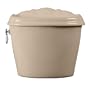 American Standard 4111.016.045 Reminiscence Toilet Tank with Coupling Components and Trim, Fawn Beige