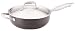 Anolon Titanium Non Stick Dishwasher Safe 4-Quart Covered Chef's Pan