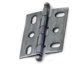 Cabinet Mortise Hinges Antique Pewter