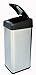 iTouchless 13 Gallon Square Stainless Steel extra-Wide Opening Touchless Trash Can MX