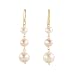 Triple Pearl Earrings