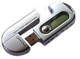  : OracOm ORC200M - 256MB USB Memory, MP3 / WMA Player and Voice Recorder (Gold)