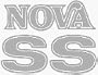 1975-76 Nova SS Names Kit (3 pieces) - SILVER