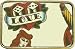 Outer Rebel Mens Love Metal Belt Buckle Style BU103