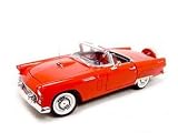 1956 Ford Thunderbird Red 1:18 Diecast Model
