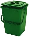 Kitchen Composter Hinged Top Filtered