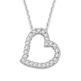 Diamond Heart Pendant 1/4ctw