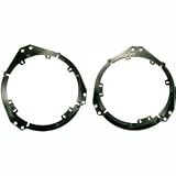 SCOSCHE SAGMEQ656 DOOR SPEAKER ADPATERS FOR 2005 & UP CHEVROLET EQUINOX/SATURN VUE (PAIR)