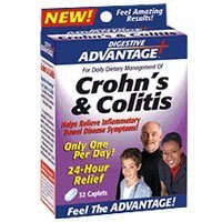 Digestive Advantage for Crohns and Colitis Caplets relieves diarrhea, constipation - 32... by Digestive Advantage