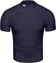 Under Armour ColdGear Shortsleeve Mock wei&szlig; HW09 Oberteile kurz