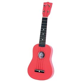 Click here to buy BeBoP Soprano Ukulele and Bag - Hot Hula Pink by BeBoP.